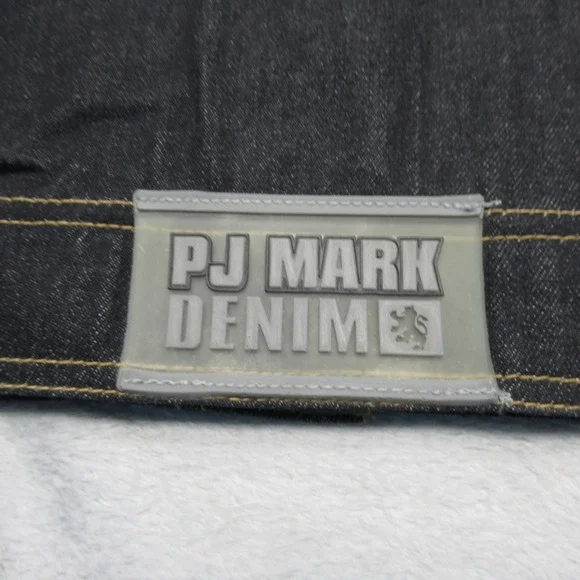 Vintage PJ Mark Raw Denim Jacket Men XL Trucker Pockets Button Up Dead Stock NEW